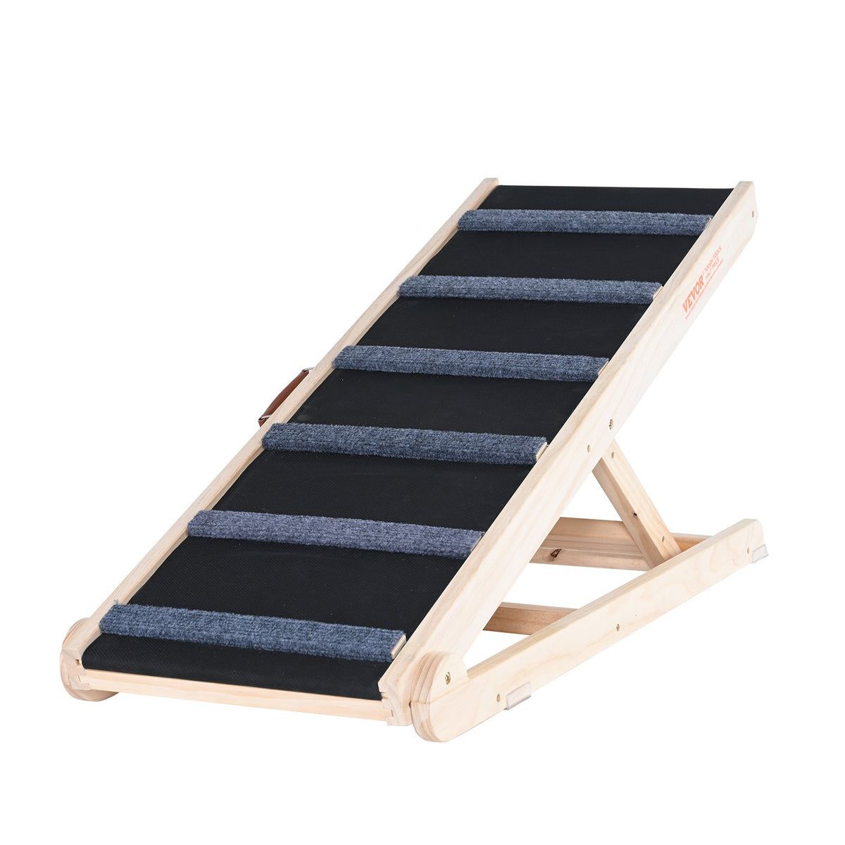 VEVOR kokkupandav puidust koerarambid, 105 cm, reguleeritav kõrgus 35–65 cm