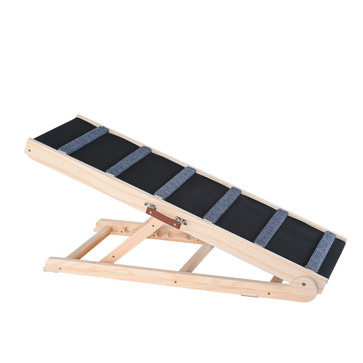 VEVOR kokkupandav puidust koerarambid, 105 cm, reguleeritav kõrgus 35–65 cm