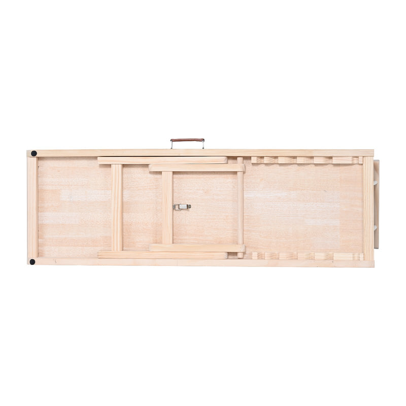 VEVOR Salokāma kucēnu rampa ar regulējamu augstumu - koka pet rampa 120 cm garumā, regulējama no 35 līdz 70 cm, piemērota gultai, dīvānam un automašīnai