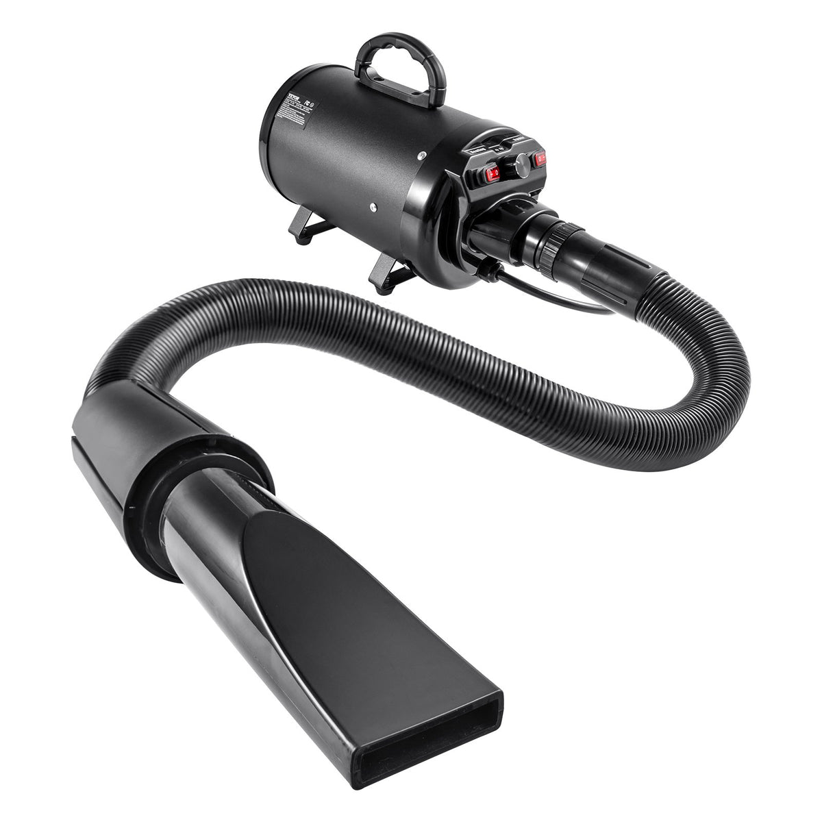 VEVOR Dog Dryer 2000 W with Adjustable Speed and Temperature, 4 Nozzles