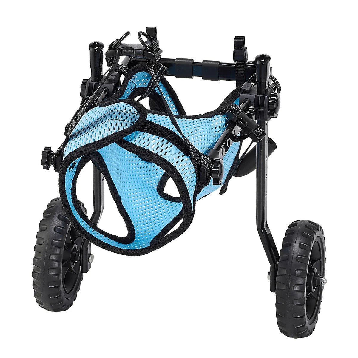 VEVOR Dog Wheelchair for Hind Legs with 2 Shock-Absorbing Wheels, Dogs up to 10 kg, XS/S