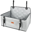 VEVOR Paaugstinātais auto sēdeklis suņiem līdz 22 kg, pelēks