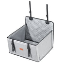 VEVOR Paaugstinātais auto sēdeklis suņiem līdz 18 kg, 600 x 500 x 190 mm, pelēks