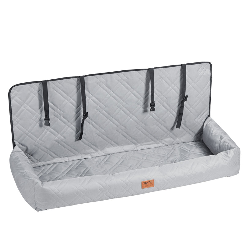 VEVOR suņu paaugstinātais auto sēdeklis vidējiem un lieliem suņiem līdz 45 kg, pelēks