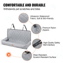 VEVOR suņu paaugstinātais auto sēdeklis vidējiem un lieliem suņiem līdz 45 kg, pelēks