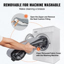 VEVOR suņu paaugstinātais auto sēdeklis vidējiem un lieliem suņiem līdz 45 kg, pelēks