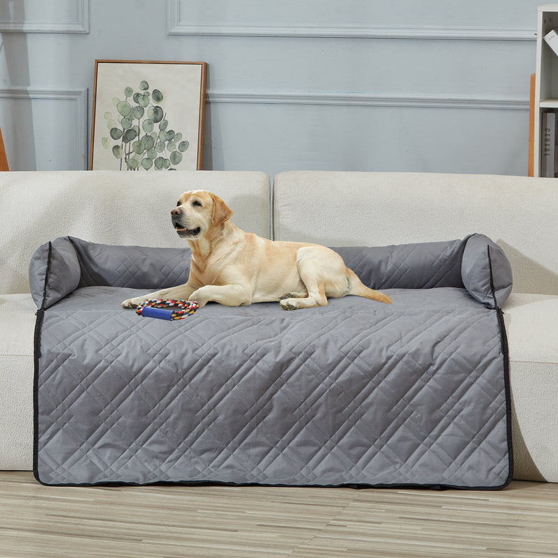 VEVOR suņu paaugstinātais auto sēdeklis vidējiem un lieliem suņiem līdz 45 kg, pelēks