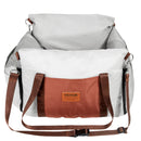 VEVOR Paaugstinātais auto sēdeklis suņiem līdz 11 kg, pelēks