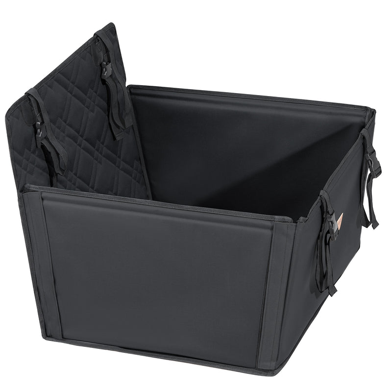 VEVOR suņu paaugstinātais auto sēdeklis suņiem līdz 18 kg, melns