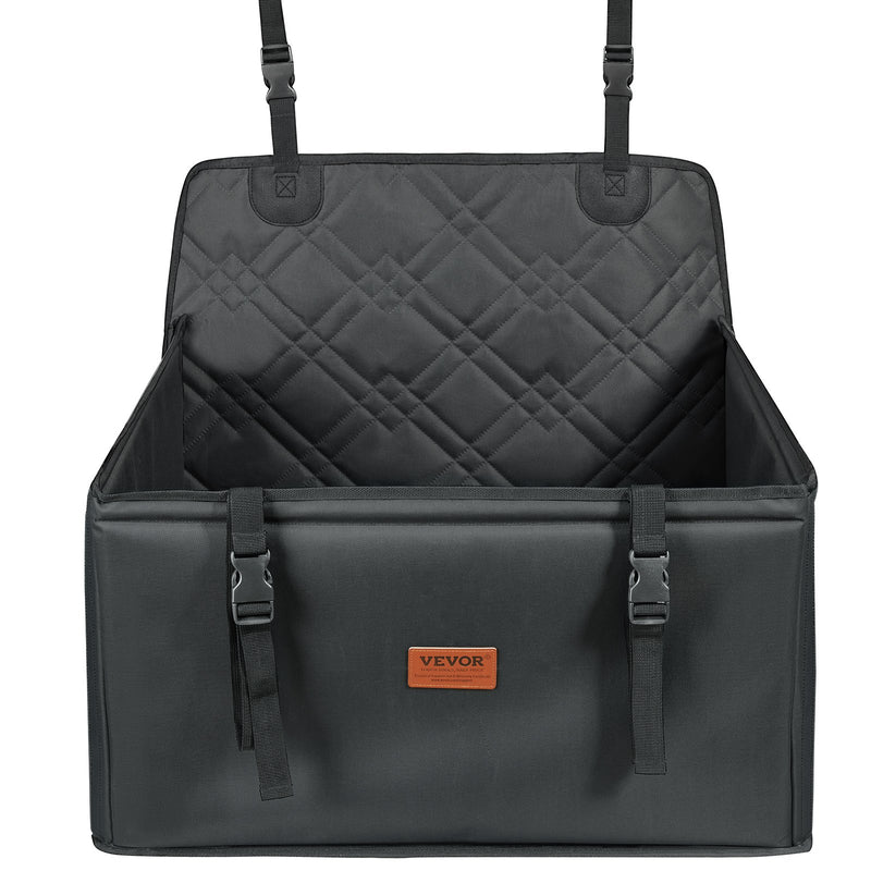 VEVOR suņu paaugstinātais auto sēdeklis suņiem līdz 18 kg, melns