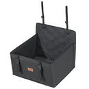 VEVOR suņu paaugstinātais auto sēdeklis suņiem līdz 18 kg, melns