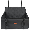 VEVOR paaugstinātais auto sēdeklis suņiem līdz 22 kg, melns