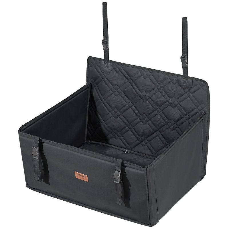 VEVOR paaugstinātais auto sēdeklis suņiem līdz 22 kg, melns