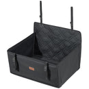 VEVOR paaugstinātais auto sēdeklis suņiem līdz 22 kg, melns