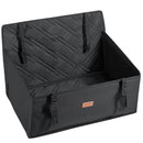 VEVOR paaugstinātais auto sēdeklis suņiem līdz 22 kg, melns