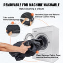 VEVOR Paaugstinātais auto sēdeklis suņiem līdz 25 kg, melns