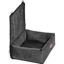 VEVOR paaugstinātais auto sēdeklis mājdzīvniekiem līdz 18 kg, melns