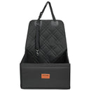 VEVOR paaugstinātais auto sēdeklis suņiem līdz 12 kg, melns