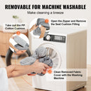 VEVOR paaugstinātais auto sēdeklis maziem suņiem līdz 3,6 kg, novietojams uz centrālās konsoles, pelēks