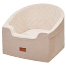 VEVOR sēdeklis automašīnai vidējiem un lieliem suņiem līdz 25 kg brūnā krāsā