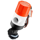 VEVOR 12 V laivas livewell aeratora sūknis, plūsma 69 l/min, taisna konstrukcija ar dubultu ieplūdi, korozijizturīgs ABA korpuss un noņemams motora kasetnes modulis, piemērots saldūdenim un sālsūdenim