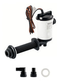 VEVOR 12 V laivas dzīvo zivju tvertnes aeratora sūknis, plūsma 50 l/min, 90° konstrukcija ar noņemamu motoru, korozijizturīgs iegremdējams ēsmas tvertnes sūknis, piemērots saldūdenim un sālsūdenim