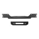 Vinčas stiprinājums piekabes āķim Jeep Wrangler JL/JLU un Gladiator JT modeļiem (2018–2023), 2 montāžas atveres, pulverkrāsots tērauds, melns