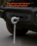 Vinčas stiprinājums piekabes āķim Jeep Wrangler JL/JLU un Gladiator JT modeļiem (2018–2023), 2 montāžas atveres, pulverkrāsots tērauds, melns