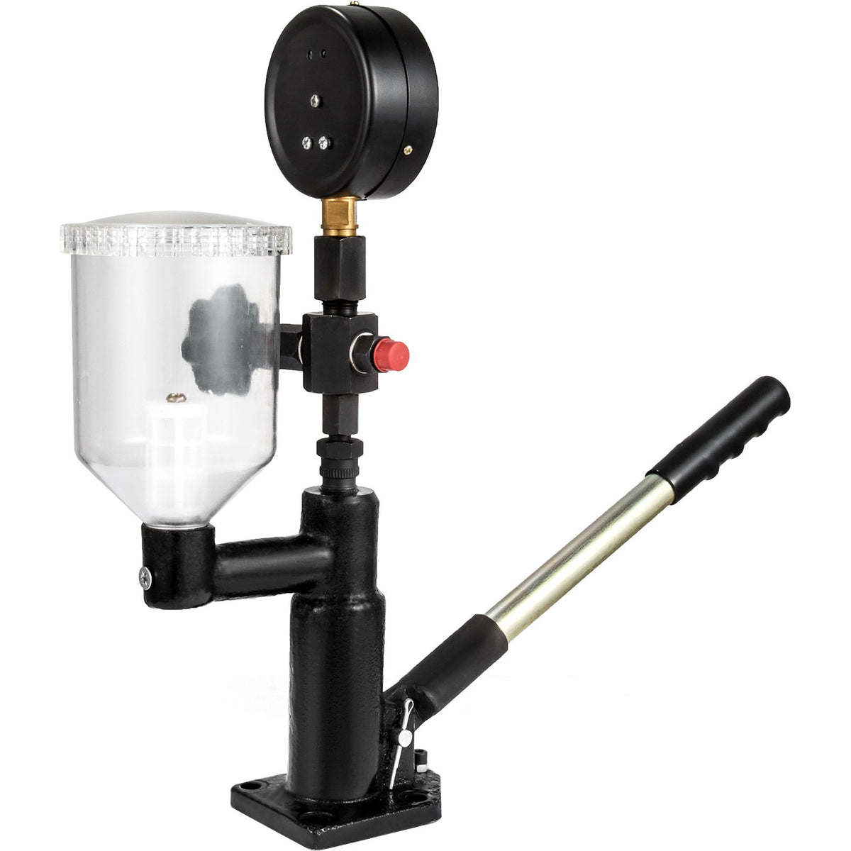 VEVOR MOPHORN 400 bar / 6000 PSI diesel fuel injector tester with dual gauge for injector pressure adjustment and testing