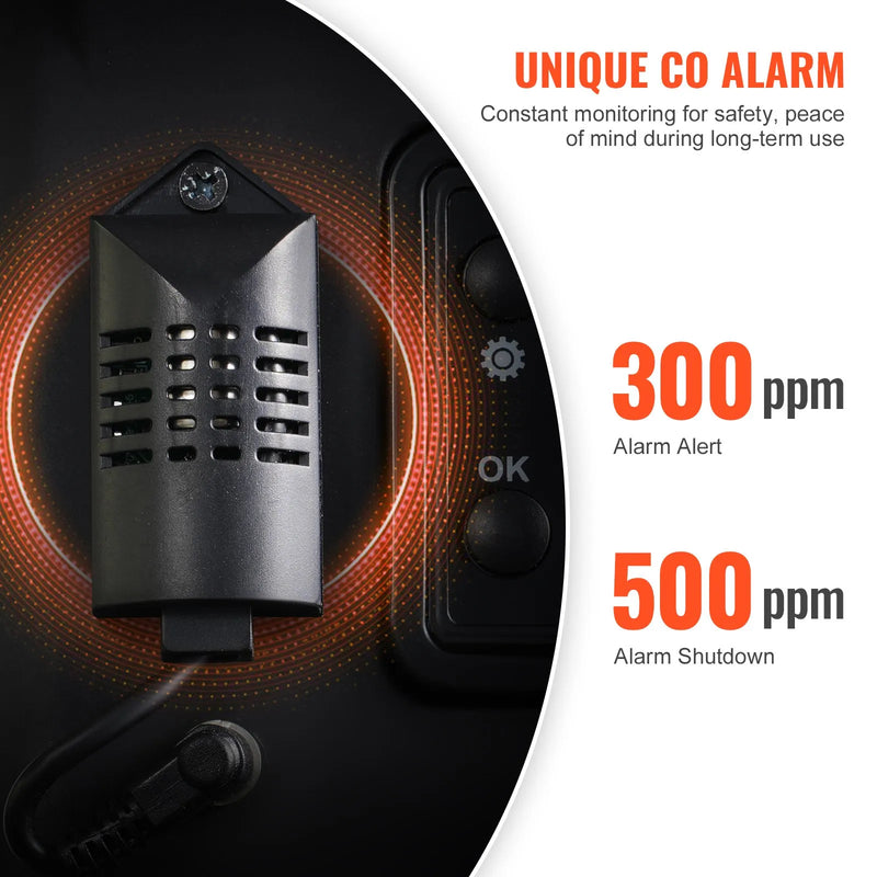 Dīzeļdegvielas gaisa sildītājs 220V un 12V/24V 8 kW ar Bluetooth lietotnes vadību transportlīdzekļiem