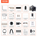 VEVOR dīzeļa gaisa sildītājs, 8 kW, 12 V/24 V, ar Bluetooth lietotni un tālvadību