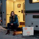 220V un 12V/24V 2KW VEVOR dīzeļa gaisa sildītājs 2.2L baka Bluetooth APP tālvadības pults lietošanai ārpus telpām