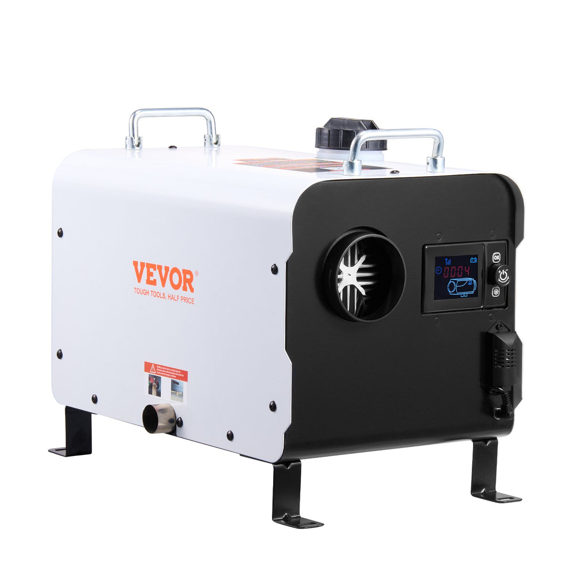 220V un 12V/24V 8KW VEVOR dīzeļa gaisa sildītājs Bluetooth APP tālvadības pults lietošanai ārpus telpām