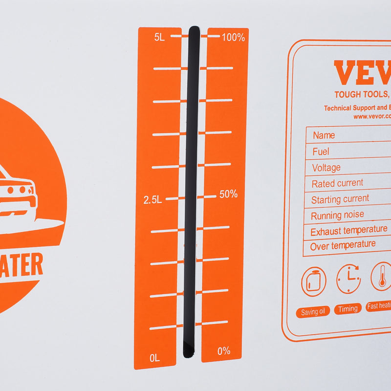 220V un 12V/24V 8KW VEVOR dīzeļa gaisa sildītājs Bluetooth APP tālvadības pults lietošanai ārpus telpām