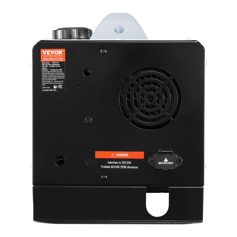 220V un 12V VEVOR 5-8KW Dīzeļa Sildītājs Dīzeļa Gaisa Sildītājs Viss Vienā ar Tālvadību un LCD Ekrānu, Ātra Uzkarsēšana, Zems Troksnis, Portatīvais Dīzeļa Sildītājs Kravas Automobiļiem, Furgoniem, Treileriem, Kemperiem un Iekštelpām