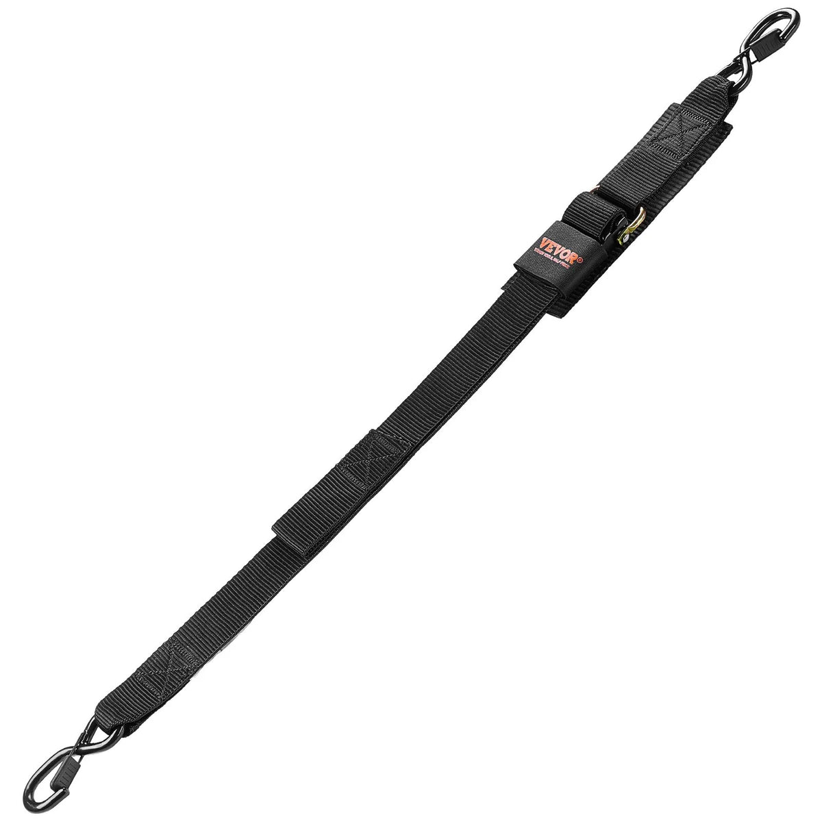 VEVOR Automatic Ratchet Tie-Down Straps, 5.08 cm x 1.22 m, with Safety Lock and S-Hooks, 2 Pack, 680 kg Breaking Strength, for Trailers, Vehicles and Boats