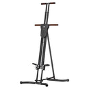 Vertikālais kāpņu trenažieris mājas trenažieru zālei – salokāms kardio klimbers treniņiem