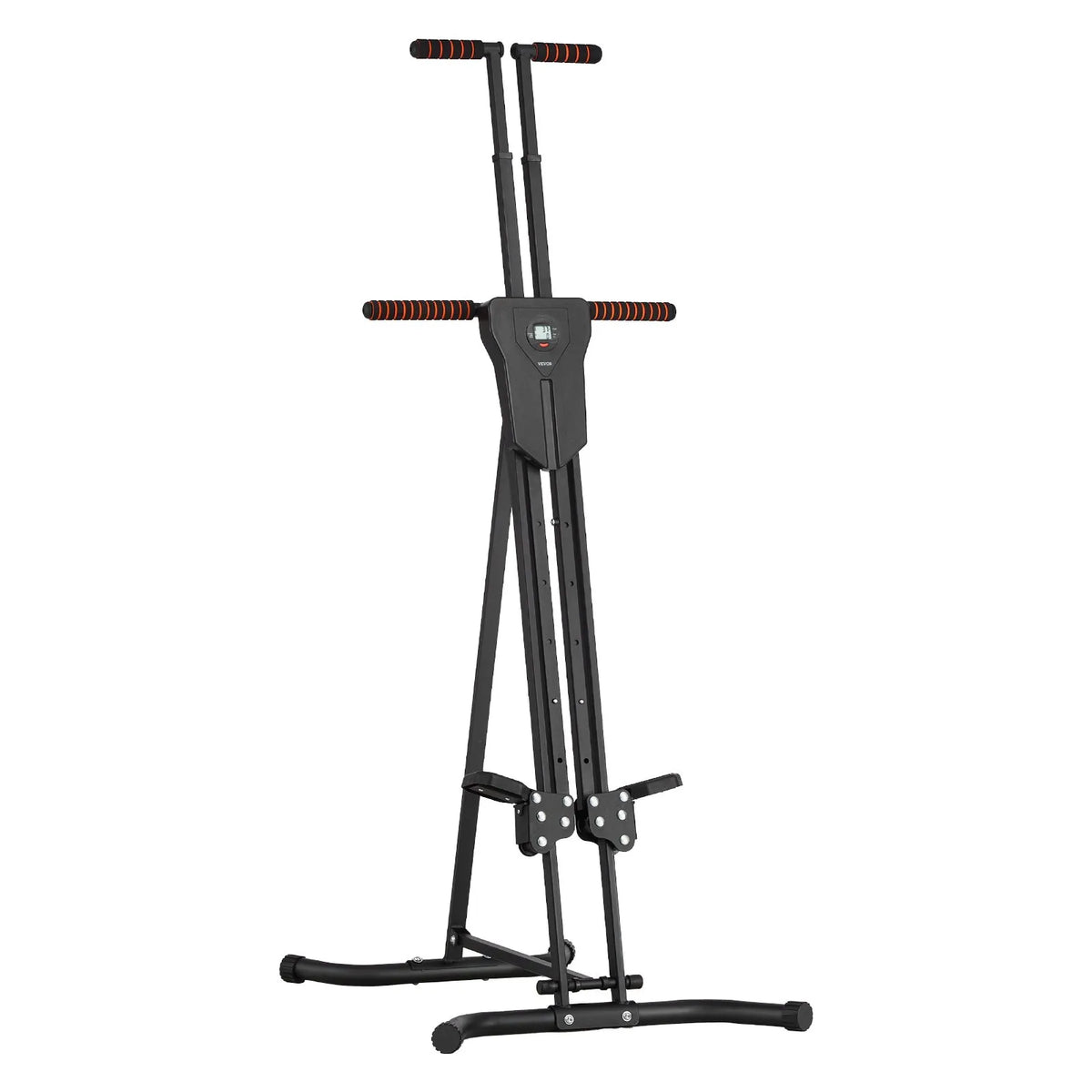 VEVOR Vertical Stair Climber with Handrails, Foldable Cardio Climber for Home