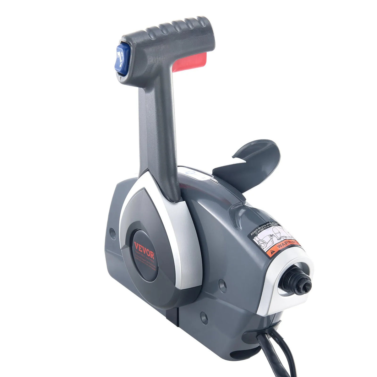 Side-mounted remote control gas throttle for Evinrude/Johnson outboard motor