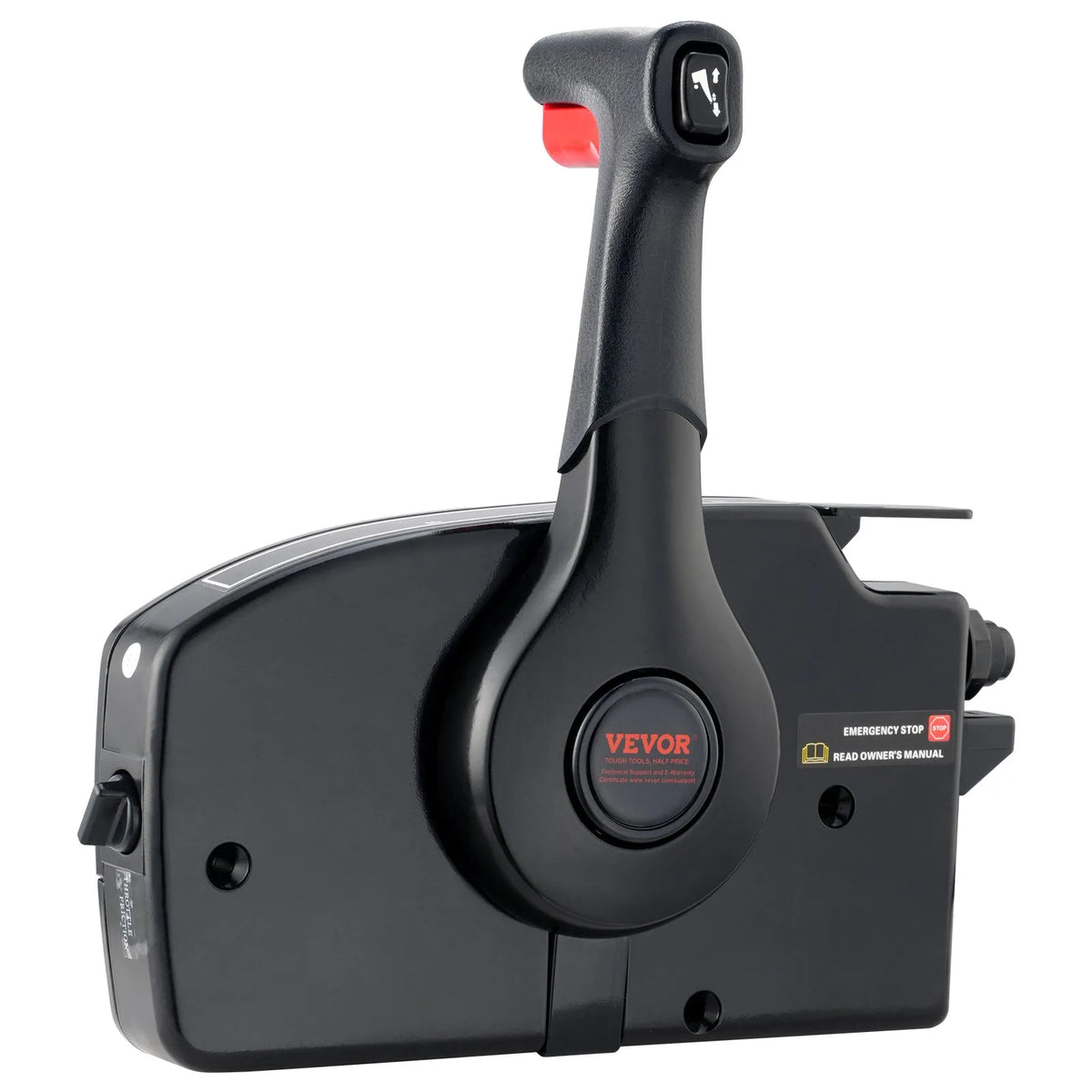 Side-mounted remote throttle control box Mercury PT 2-stroke engines