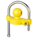 VEVOR piekabes sakabes slēdzeņu komplekts, piemērots 46 mm, 50,8 mm un 58,7 mm sakabēm, pastiprināta pretaizdzīšanas lodveida sakabes slēdzene ar atslēgām, regulējams augstums, aizsardzība pret uzlaušanu kemperiem, laivām un piekabēm