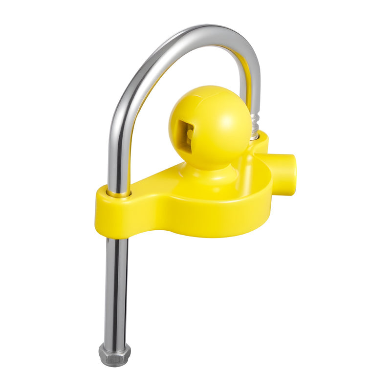 VEVOR piekabes sakabes slēdzeņu komplekts, piemērots 46 mm, 50,8 mm un 58,7 mm sakabēm, pastiprināta pretaizdzīšanas lodveida sakabes slēdzene ar atslēgām, regulējams augstums, aizsardzība pret uzlaušanu kemperiem, laivām un piekabēm