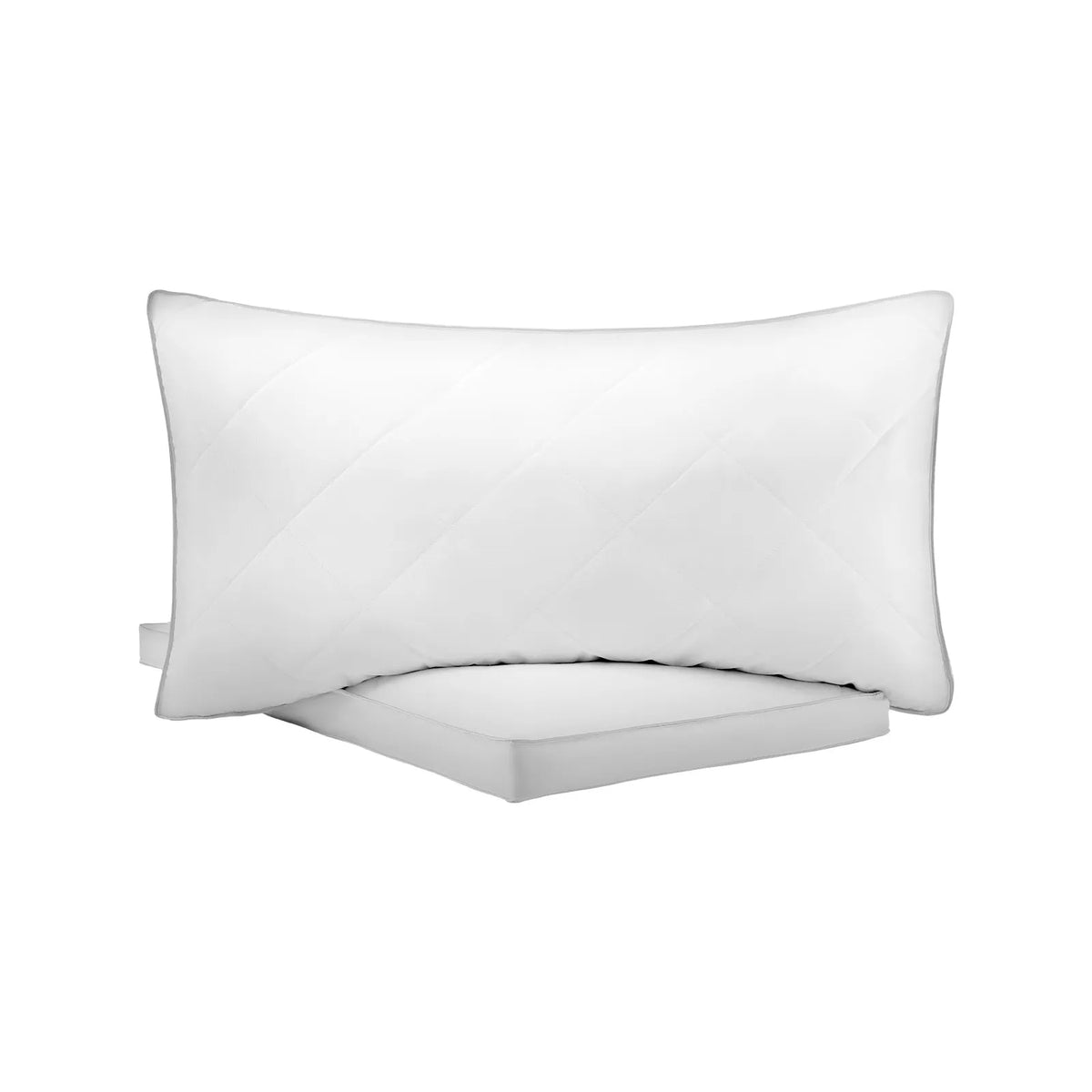 VEVOR Pillow Set (2 Pack), Queen Size Luxury Hotel Quality Pillows with Original Down Alternative Filling, Soft and Supportive, Suitable for Back, Stomach and Side Sleepers, White