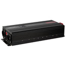 VEVOR Tīras sinusviļņu invertors 3000W, DC 12V uz AC 230V, 2 AC kontaktligzdas, 2 USB pieslēgumi, 1 Type-C pieslēgums, LCD ekrāns un tālvadības pults lieliem mājsaimniecības aparātiem