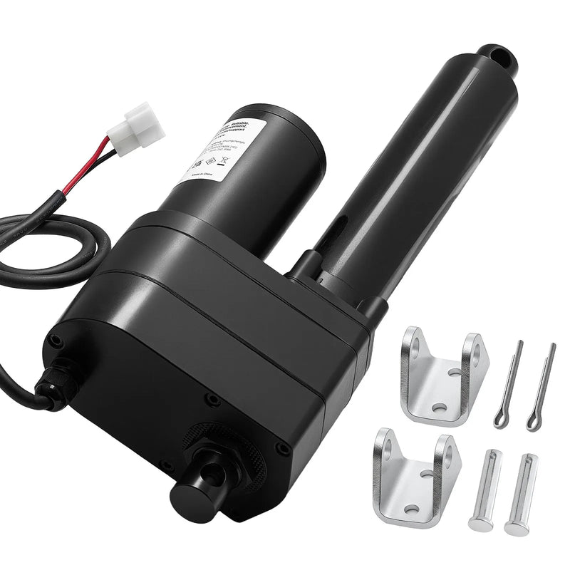 VEVOR lineārais aktuators 12 V 15 cm īpaši smagas slodzes 9000 N lineārās kustības aktuators IP65 5 mm/s ar montāžas kronšteiniem industriālajām iekārtām kuģiem un smagu pacelšanas sistēmām