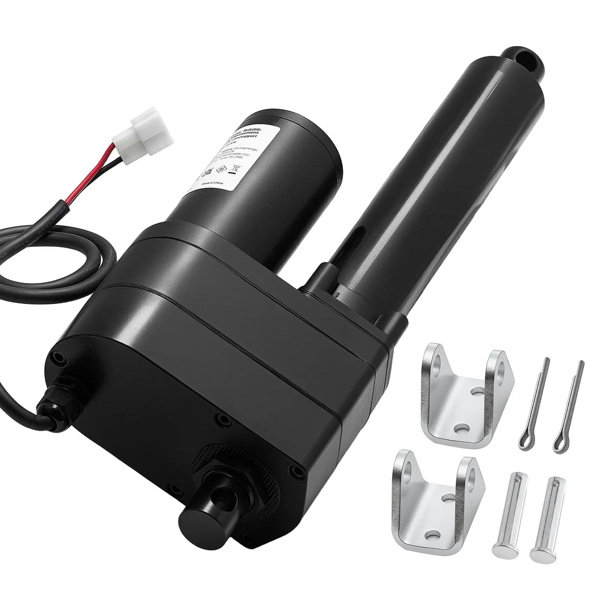 VEVOR lineārais aktuators 12 V 15 cm īpaši smagas slodzes 9000 N lineārās kustības aktuators IP65 5 mm/s ar montāžas kronšteiniem industriālajām iekārtām kuģiem un smagu pacelšanas sistēmām