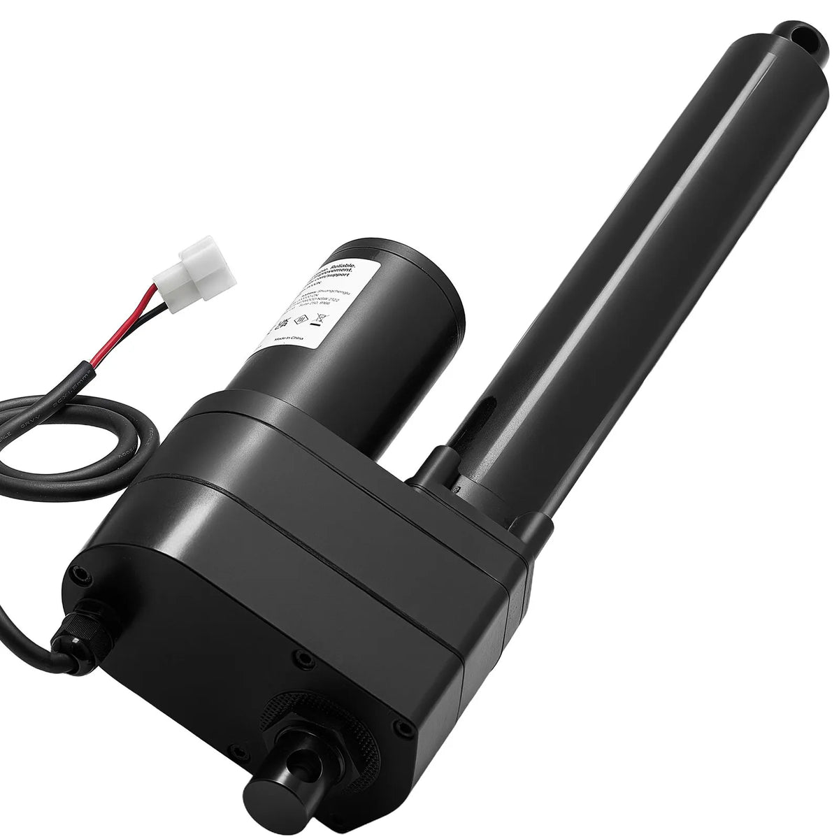 VEVOR Linear Actuator 12 V 20 cm Heavy Duty 9000 N Linear Motion Actuator IP65 5 mm/s with Mounting Brackets for Industrial Equipment Ships and Heavy Lifting Systems