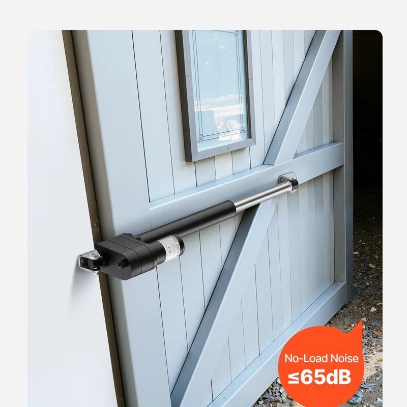 VEVOR lineārais aktuators 12 V 20 cm īpaši smagas slodzes 9000 N lineārās kustības aktuators IP65 5 mm/s ar montāžas kronšteiniem industriālajām iekārtām kuģiem un smagu pacelšanas sistēmām