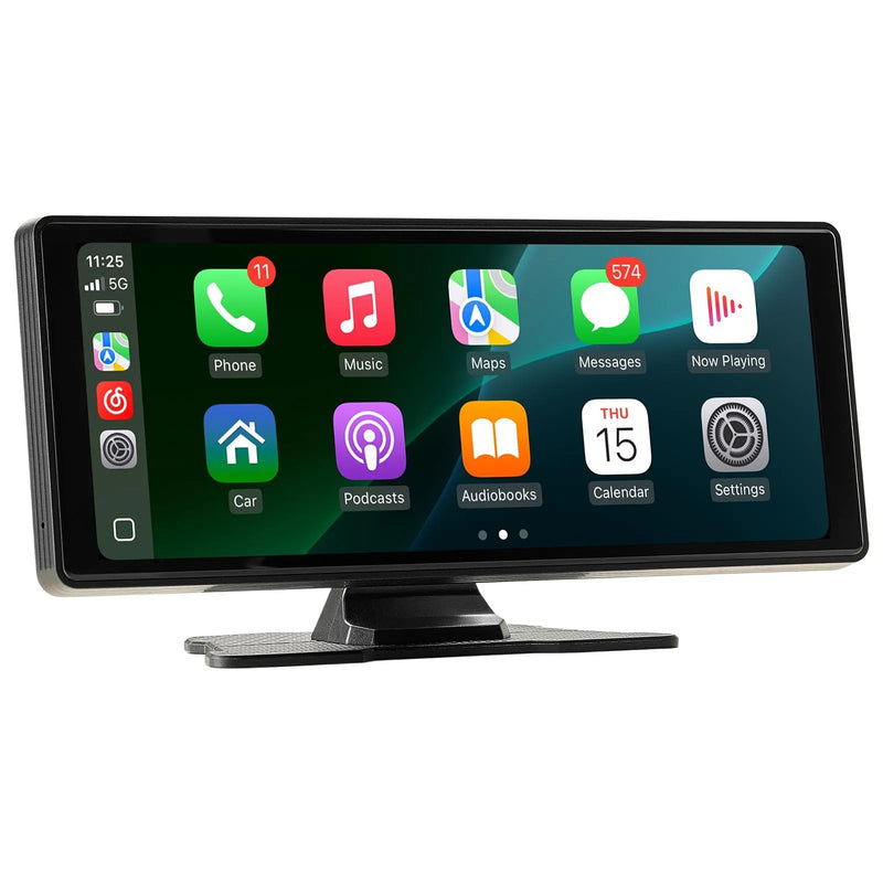 Auto multimediju atskaņotājs ar skārienekrānu 25,4 cm, Apple CarPlay, Android Auto, Bluetooth