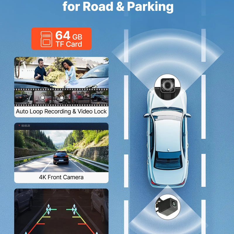 Automašīnas multimediju sistēma ar 25,4 cm skārienekrānu, Apple CarPlay, Android Auto, priekšējo/aizmugurējo kameru